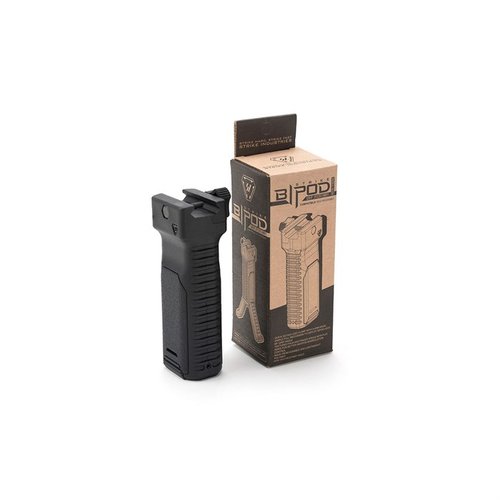Le Strike Bipod Grip te donne une prise solide et un bipied pratique, léger et durable pour tes tirs, idéal pour le CQB et le tir à longue distance.