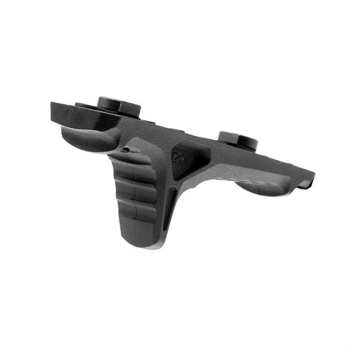 Le LINK Anchor Handstop en polymère offre une prise confortable et légère, avec un design réversible et des crans pour une meilleure dextérité.