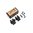 Collier de canon pour fusil 12-GAUGE, noir