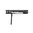Bipied noir 15,5" pour garde-main AR-10 avec récepteur haut