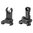 Guidon et hausse de secours pour fusils type HK avec rail Picatinny