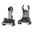 Guidon et hausse de secours pour fusils type HK avec rail Picatinny