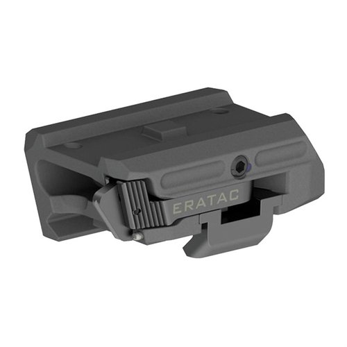 Le support Ultra-Slim-Lever d'ERATAC est léger, ultra-fin, résistant aux chocs, et s'ajuste facilement sur le rail picatinny, idéal pour tes visées Red Dot.