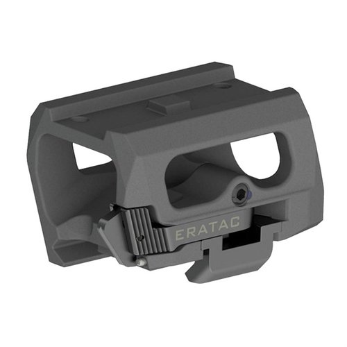 Découvre le montage Ultra Slim d'ERATAC, léger, sans parties saillantes, 100% antichoc et ajustable sur rail picatinny, disponible en deux hauteurs.
