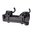 Monture réglable en inclinaison pour lunette Ø34 mm, système à levier