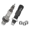 Ce set comprend un Full-Length Bushing Die et un Bench Rest® Ultra Micrometer Seater Die, offrant une qualité de fabrication supérieure dans une Deluxe Die Box.