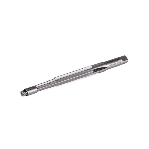 Le LIVE PILOT FINISH CHAMBER REAMER de MANSON PRECISION permet un alésage précis et lisse avec moins de risque d'endommager les rayures grâce à son pilote amovible.