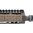 Protège-rails Type 2 demi-fente M-LOK polymère FDE 6/boîte