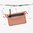 DAKA petite pochette étanche à fenêtre orange
