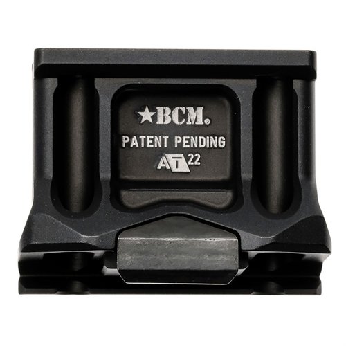Le montage BCM A/T™ offre une rétention de zéro inégalée, une construction robuste et un système de verrouillage par couple angulaire pour des tirs sans échec.