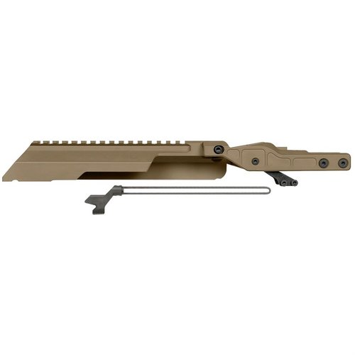 Le couvercle supérieur AK Alpha Series offre un verrouillage rigide, un retour à zéro précis et s'installe sans modifications sur ton AK avec une vue co-witness.