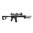 MOE PR crosse télescopique MIL-SPEC pour AR-15 noire
