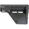 AMS crosse de carabine MIL-SPEC modulaire, rangement inférieur, noire