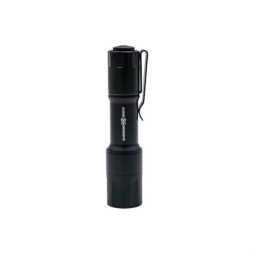 La lampe MCH-HC de Cloud Defensive offre 1100 lumens, une programmabilité complète, et un système de protection contre les décharges accidentelles, idéale pour un usage quotidien.