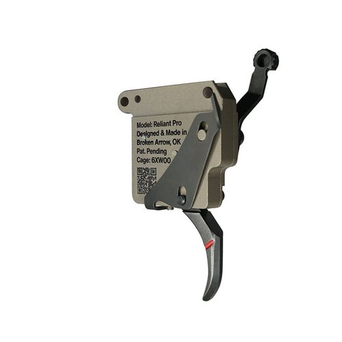 Améliore tes performances avec le RELIANT PRO Drop-In Trigger pour Remington 700 : installation facile, réglage simple et sécurité fiable.