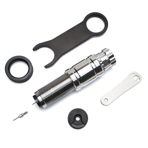 Le ZERO M-Series Sizing Die offre un ajustement micrométrique, une éjection à ressort et des mandrins de précision pour un rechargement facile et performant.