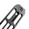ARCALOCK rail à queue d'aronde 6" M-LOK noir
