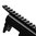 Rail de lunette 30MOA pour Ruger 10/22 Picatinny noir