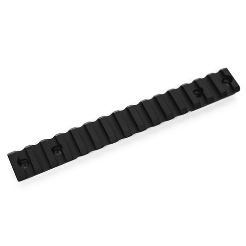 Cette scope rail Picatinny 20MOA pour Savage offre une précision optimale, en aluminium T7075, anodisée noir, parfaite pour des tirs longue distance.