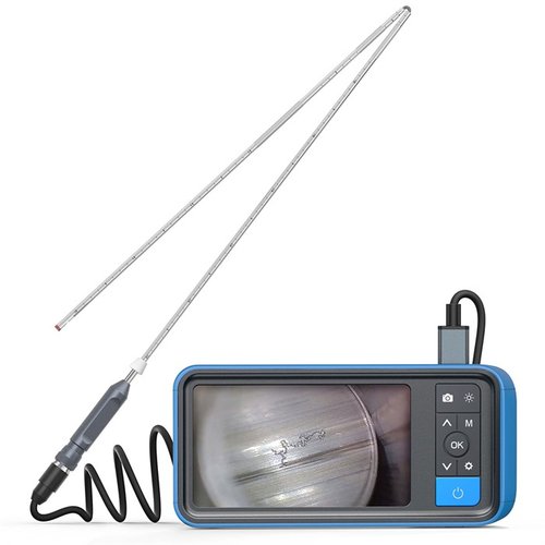 Découvre le NTG200H, un borescope portable avec écran IPS de 4,5", mise au point manuelle et miroirs spécifiques pour un contrôle précis de ton arme.