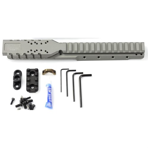 Améliore ton Ruger® Mini-14® ou Mini Thirty® avec le Hannibal Rail : montage direct d'optique, rail Picatinny intégré et compatibilité avec de nombreux accessoires.