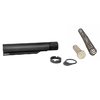 Le buffer tube Geissele en aluminium 7075-T6 est robuste, avec 6 positions, et associé à un ressort Super 42 pour une fiabilité accrue et moins de vibrations.