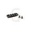 HK SMR rail d'accessoires 2 trous 3 fentes noir