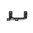 Monture courte profil haut AR-15 30 mm 1,3" 0 MOA