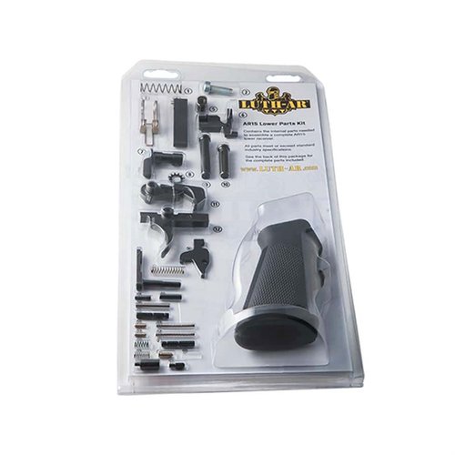 Le kit complet Luth-AR .308 pour pièces inférieures comprend tout ce qu'il te faut pour assembler ton lower receiver, avec des matériaux de haute qualité.