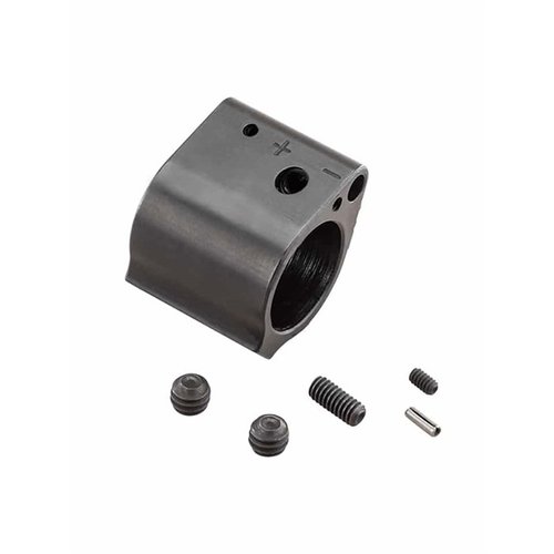 Améliore ta carabine AR-15 avec notre Adjustable Gas Block .750, léger, facile à installer et fabriqué en acier 4140 avec finition Black Nitride.