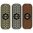 Plaques G10 M-LOK OD BLACK - Lot de 2