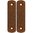 Poignée G10 droite pour crosse LEVER STOCK - rouge/noir