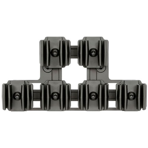 Le LEVER GUN STOCK SHELL HOLDER PLATE te permet d'ajouter jusqu'à 12 cartouches avec un design léger en aluminium 6061 anodisé, fabriqué aux USA.
