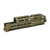 Le AK Alpha Series Quad Rail est léger, flexible et s'adapte à la plupart des AKM, offrant des points QD pour les sangles et un montage d'accessoires 1913.