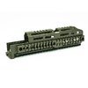Le AK Alpha Series Quad Rail est léger, robuste, s'adapte à la plupart des AKM, et offre plusieurs points d'attache pour accessoires et sangles.