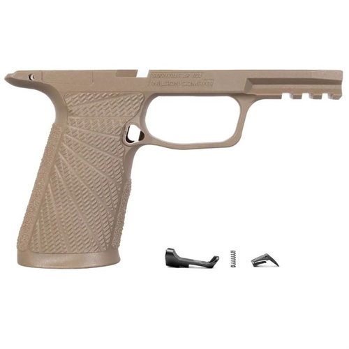 Améliore ta prise en main avec le Wilson Combat P365 XMacro, un grip ergonomique qui contrôle le recul, disponible en plusieurs couleurs.
