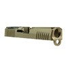 Améliore ton tir avec la glissière DUSK G19 Gen3, prête à l'emploi, compatible avec les canons et cadres GLOCK, et dotée d'un montage pour optique Trijicon RMR.