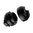 RAB-AD Adaptateur de rail Picatinny pour crosse, mini attache rapide, noir