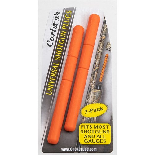 Le kit de plugs universels Carlson's te permet de réduire facilement la capacité de ta carabine de 4 à 2 cartouches, adaptable et ajustable selon tes besoins.