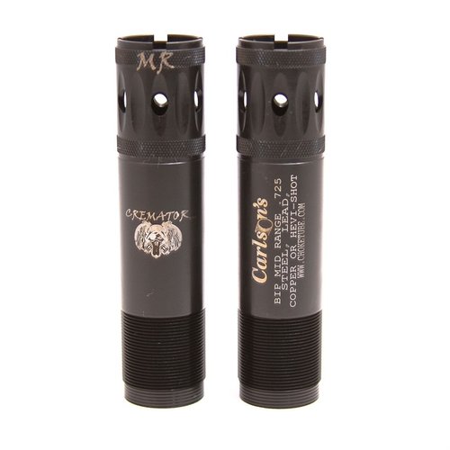 Les tubes de choke Carlson’s Cremator® avec Triple Shot Technology (TST) offrent des motifs plus denses et moins de déformation des billes pour chasser efficacement.