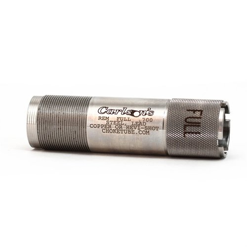 Avec le REM-CHOKE 12 GA, tu obtiens des motifs de tir serrés et constants, moins de déformation des plombs et un changement rapide entre les stations grâce à son design pratique.