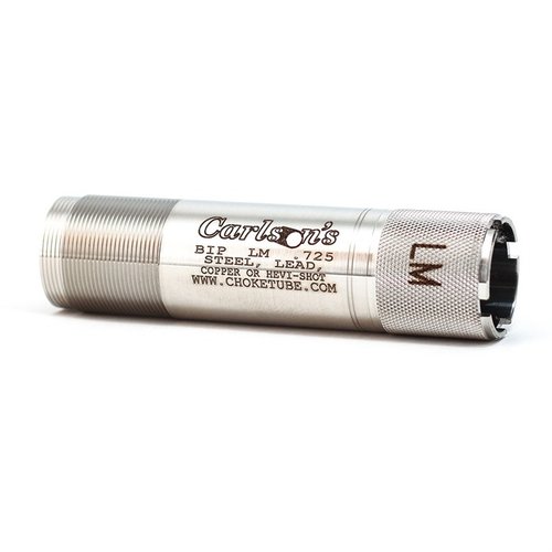 Le choke tube Invector Plus 12 ga de Carlson's offre des motifs de tir serrés, une surface intérieure lisse pour moins de déformation des plombs et un changement rapide entre les stations.