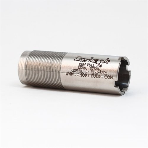 Remplace tes tubes de choke Remington avec ces chokes en acier inoxydable 17-4, garantis à vie et compatibles avec Steel, Lead et Hevi-Shot.