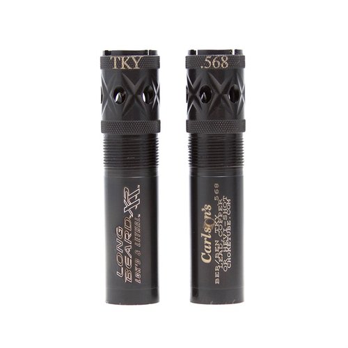 Le choke ported Long Beard de Carlson's te permet d'atteindre des motifs serrés et une meilleure portée avec les munitions Winchester Long Beard, idéal pour le gibier!