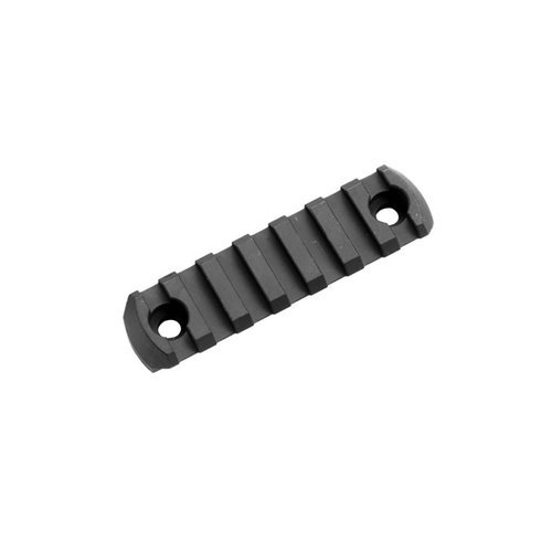 Le M-LOK Slotted Picatinny Rail en aluminium est parfait pour ajouter des accessoires 1913, léger, robuste et fabriqué aux USA, idéal pour ta configuration.