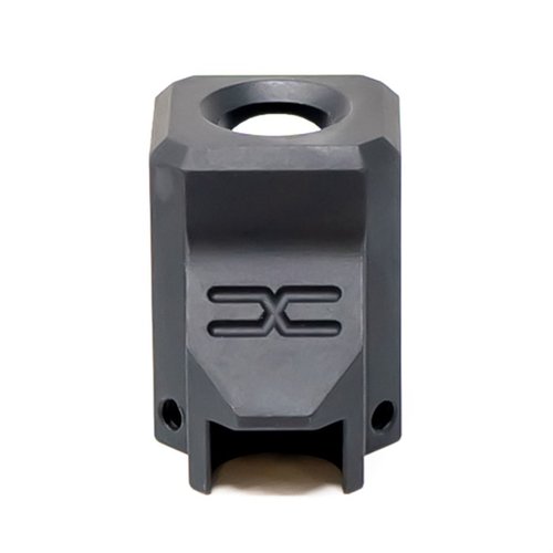 Le compensateur Faxon pour Glock® 43 réduit le recul et la montée du canon grâce à son design unique, offrant ainsi une meilleure précision et fiabilité.