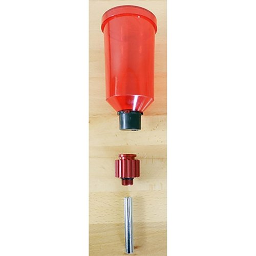 Améliore ton rechargement avec le Deluxe Auto-Drum Update Kit : un nouvel adaptateur pivotant rouge pour un ajustement facile et un accès aux dies à tige longue.