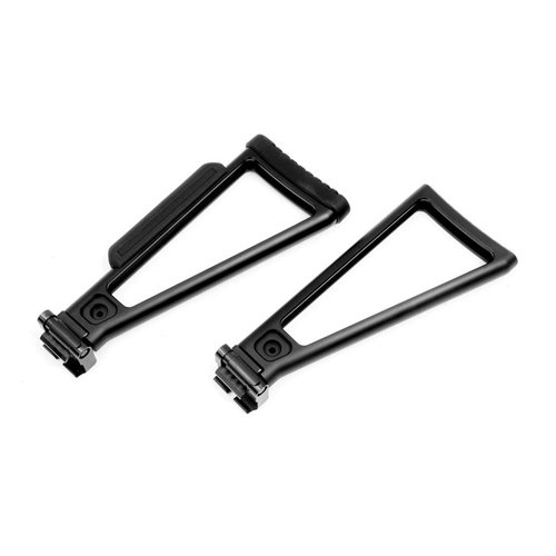 Le FIBER REINFORCED POLYMER TRANGLE STOCK BODY d'A3 INDUSTRIES offre une rigidité exceptionnelle, un corps en aluminium usiné et des points d'attache QD pratiques.