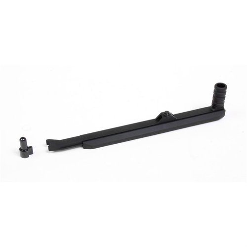 Améliore ton BRN-180 avec ce NON-RECIPROCATING CHARGING HANDLE, fabriqué en 7075 aluminium et acier 4140, avec un design non-réciproquant et une poignée ronde.