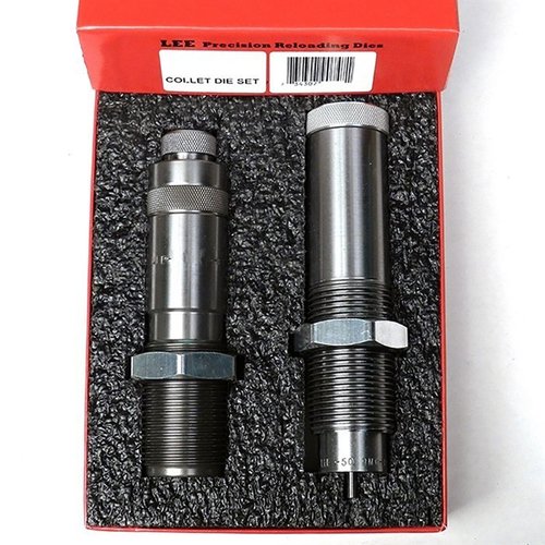 Le set de dies Lee Large Series 2 pour .338 Lapua est parfait pour ton Classic Cast Press, incluant un die de mise à taille et un die de siège de balle.